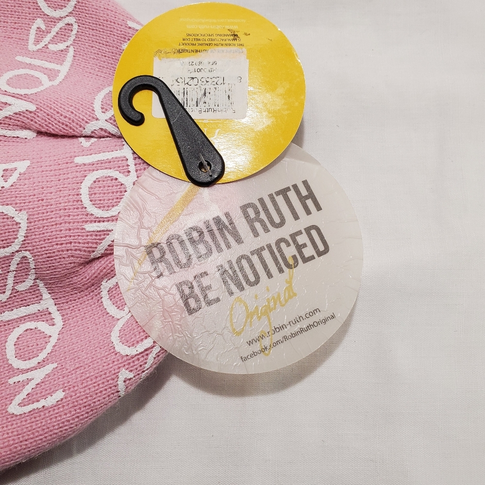 Robin Ruth Pink Boston Beanie New With Tags - Picture 3 of 6